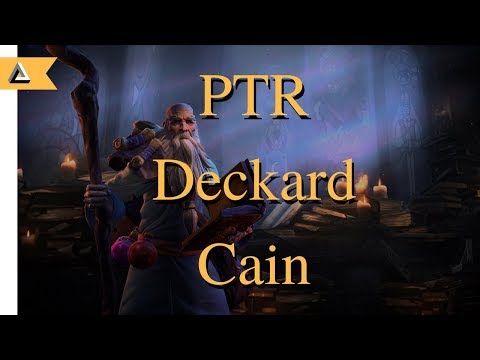 Deckard Cain Public Test Realm (All abilities and Talents explained)