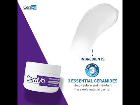 CeraVe Skin Renewing Night Cream | #niacinamide #dryskin #acneproneskin  #moisturizer #amazonuk