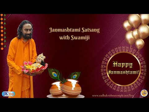 Janmashtami Celebration- Special Satsang with Swamiji