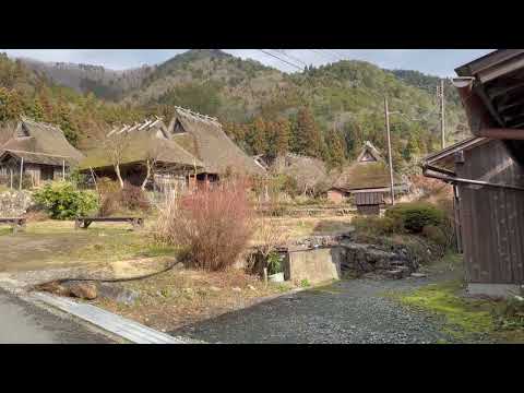 （tibs)お出かけマイク昔話のような日本の原風景かやぶきの里Original Japanese landscape of Kayabuki-no-Sato like an old tale