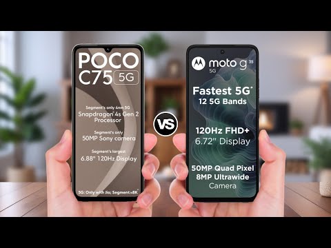 POCO C75 5G Vs Moto G35 5G