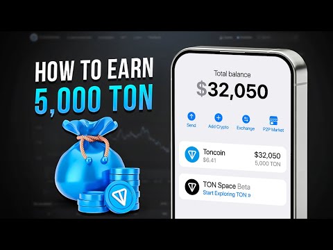 How to Get Free 5000 TON in 2024 | Step-by-Step Guide to Claiming TON Coins