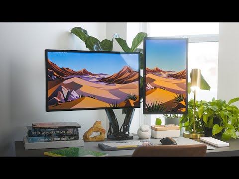 Building the ULTIMATE Desk Setup - Huanuo Dual Monitor Arm