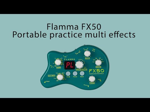 Flamma FX50 portable multieffects headphone amp