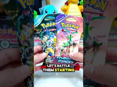 Blister Pack Battle! 😱 🔥 #Pokemon PokémonTCG #PokemonCards