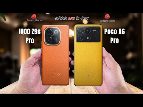 IQOO Z9s Pro vs Poco X6 Pro  Full comparison ⚡Which one is Best