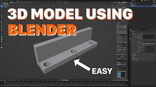 How to 3D Model Using Blender - Easy Beginner Guide + Tips and Tricks