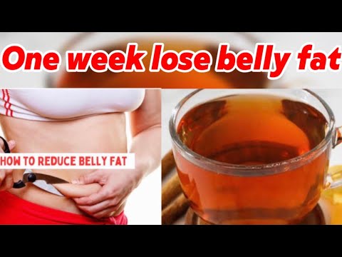 One week lose Belly Fat | How to reduce Belly Fat | Fat Burner Drink