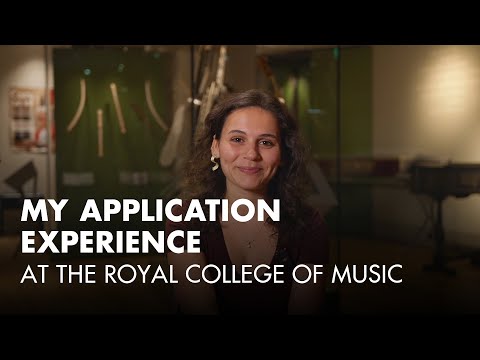 My application experience at the Royal College of Music