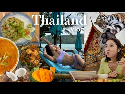 【タイVLOG🇹🇭】6ヶ月の減量から解放された大満喫旅行/食事,セルフケアetc