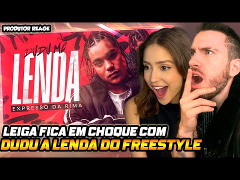 (ELA ACHOU GENIAL!!) LEIGOS Reagindo DUDU, a LENDA DO FREESTYLE! 👑(REACT)