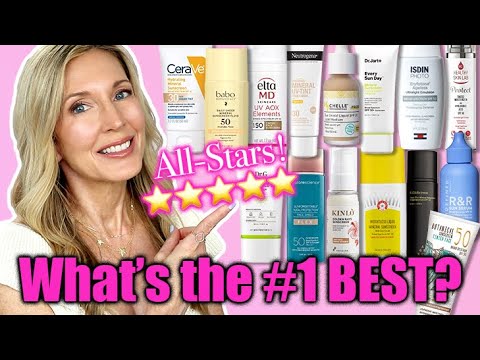 RANKING The 15 BEST Mineral Sunscreens From Over 200 I've Tested!