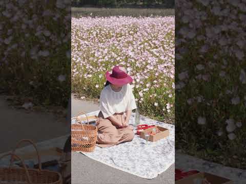 Daily Country Life in June | Picnic in Blossom #shorts #cottagelife #ruralcuisine #countrylife