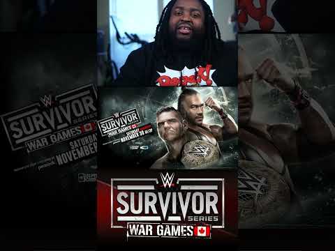 @WWE Survivor Series : War Games 🇨🇦Predictions!!! #shorts #wrestling #wargames