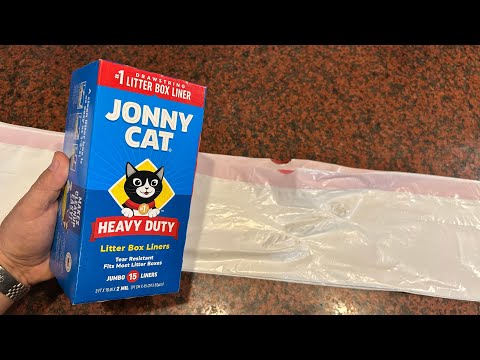 Game Changer! Johnny Cat Litter Box Liners 15-Pack