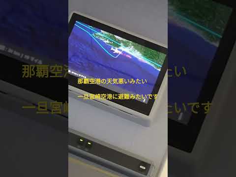 沖縄からのUターン#沖縄#飛行機#避難#宮崎空港