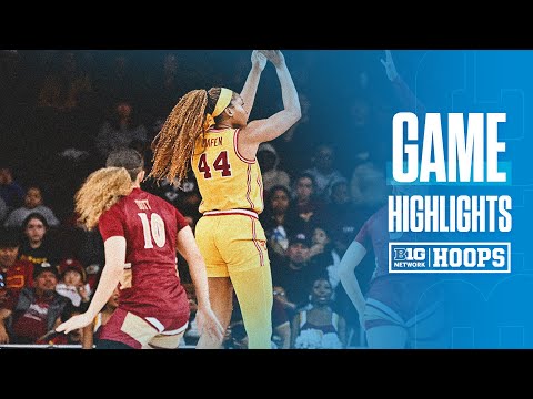 Elon at USC | Highlights | Big Ten Women's Basketball | 12/15/ 2024