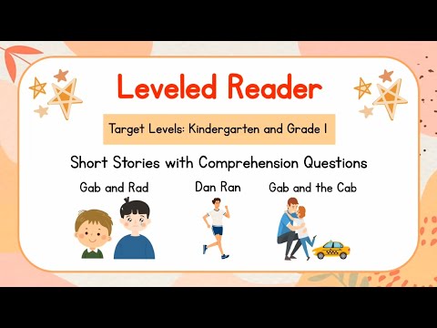 CVC Reading | Stories with CVC Words | Short Vowel A | Leveled Reader 7 | Reading Comprehension