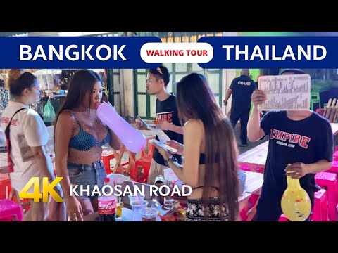 Bangkok nightlife 2023 🇹🇭 Khaosan road. Thailand nightlife