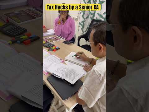 Tax Hacks by a Senior CA #onelastattempt #residentialmentorship #hls