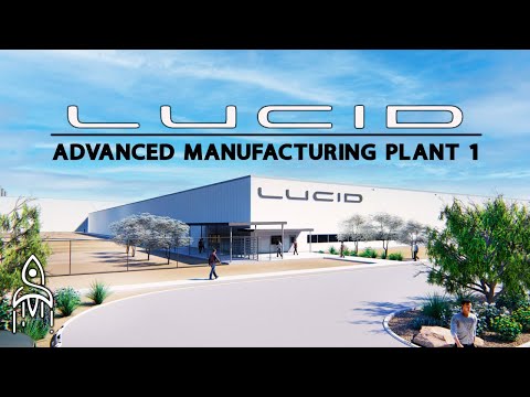 INSIDE Lucid Motors' MASSIVE Advanced Manufacturing Plant 1 (LCID)