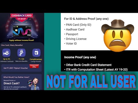 Don't Apply Flipkart Axis Bank Credit Card Without Income proof || It is For selected User #shorts