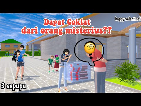 DAPAT COKLAT DARI ORANG MISTERIUS?? || 3 SEPUPU || DRAMA SAKURA SCHOOL SIMULATOR ||