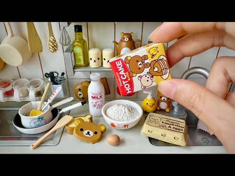 RE-MENT Toy Food Cooking - Cutest Mini Pancake & Delicious Chocolate | Miniature Food Kitchen Play