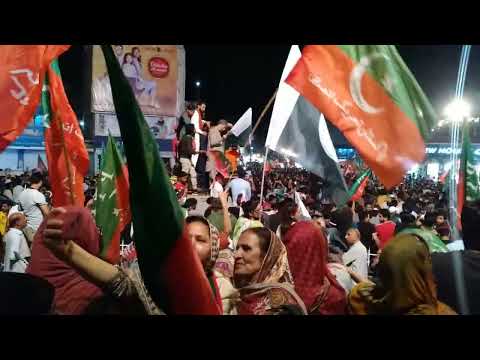 PTI Protest SIALKOT 16 APRIL.||PART 1||IMRAN KHAN SPEECH.