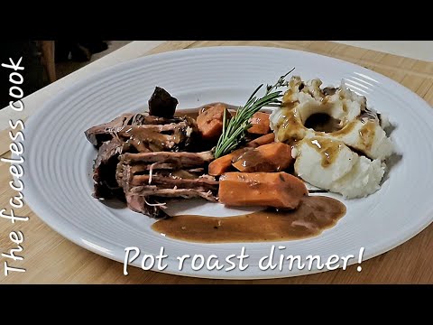 2-10-23 Pot roast and red wine gravy!