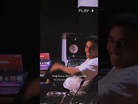 Meri Baaton mein tu hai - Anuv Jain Recording studio