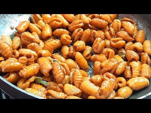 గోదుమపిండితో క్రిస్పీ,టేస్టీ గవ్వలు😋😋👌| Wheat flour Bellam Gavvalu Recipe in Telugu| Sweet shells