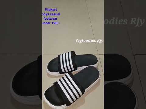 #footwear #casual #footwear for boys #under #190/- #unboxing #flipkart #review @VegfoodiesJ