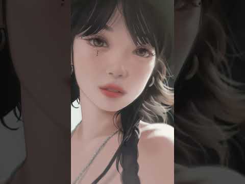 [르세라핌] 김채원 팬아트 #shorts #digitalart #speedpainting #drawing