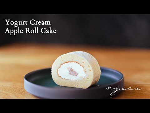 Autumn holiday for two, enjoying alone time and together time.Apple Yogurt Cream Roll Cake with Oden