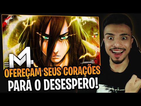 REACT Eren (Shingeki no Kyojin) - Fim Da Humanidade | M4rkim | O Epílogo [Reagindo]