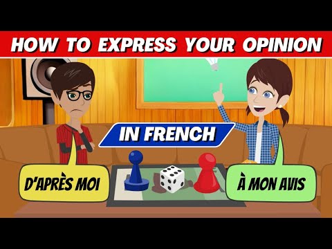 How to Express Your Opinion in French | Improve Your French Conversation