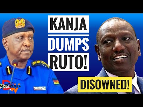 POLICE INSPECTOR GENERAL KANJA THROWS KENYA KWANZA UNDER THE BUS!!