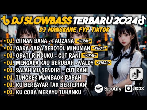 DJ SLOW BASS TERBARU 2024🎵DJ CIINAN BANA FAUZANA 🎵DJ GARA GARA SEBOTOL MINUMAN 🎵 FULL ALBUM