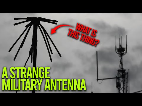 A Strange Military Antenna Up Close