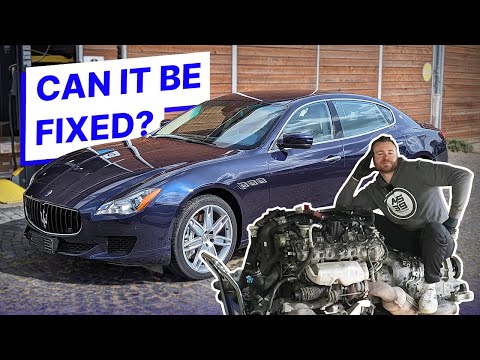 Look Inside a 187k mile Ferrari Engine - Maserati Quattroporte GTS 530hp V8 - PT2