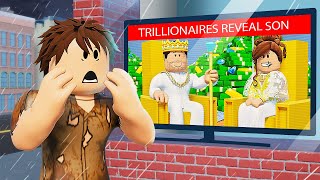 His REAL PARENTS Were TRILLIONAIRES... (Roblox Movie)