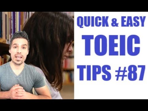 TOP TOEIC TIPS #87: WAYS TO ANSWER A DIFFICULT QUESTION (sorry about the editing ;)) #toeictips #esl