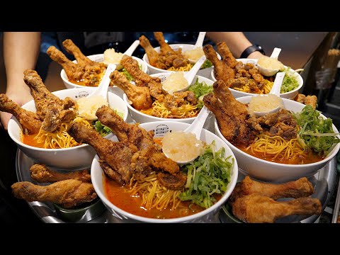 We give you free chicken!! Unique foods topped with chicken - Top 3 / Korean street food