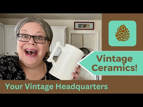 Vintage Ceramics!! THRIFT STORE - ESTATE SALE - FLEA MARKET HAUL