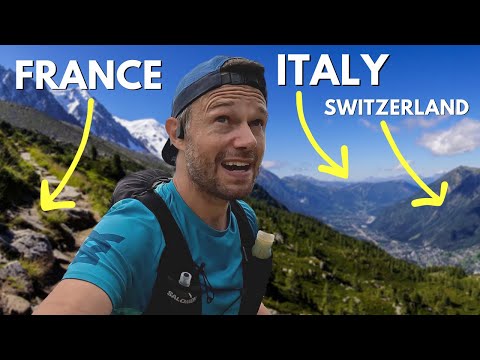 UTMB Course Recce - Courmayeur (Italy) to La Fouly (Switzerland)