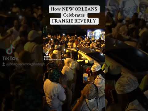 #frankiebeverly #frankiebeverlysecondline #secondline #neworleans #frankiebeverly #nola