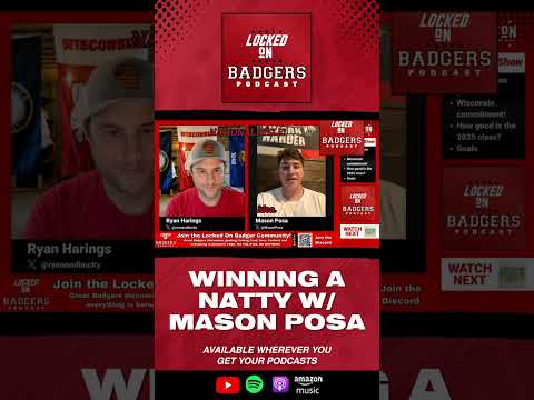 Mason Posa talks about winning at the highest level as a Wisconsin Badger! #shorts #badgers