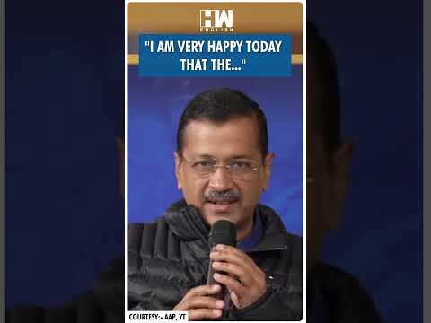 #Shorts | "I am very happy today that.." | AAP | Arvind Kejriwal | Delhi Elections | Health Fitness