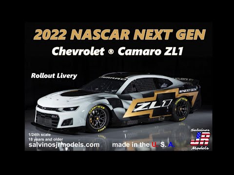 Whats In The Box | Salvino's JR Models NASCAR NextGen Rollout Camaro